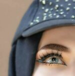 صــور بنات محجبات . مع عيون  . رمزيات