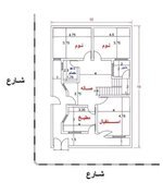 خارطة بناء عراقية 150 متر 10*15