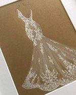 تصاميم فساتين زفاف  اناقة وشياكة  وفن 2021