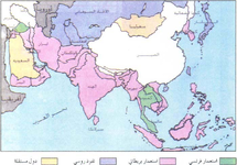 الاستعمار فى اسيا