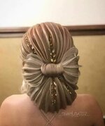 تسريحة روعة