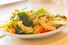 باستا بالبروكلي مع صلصة الرانش