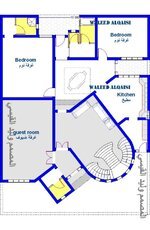 مخطط ٣٠٠ متر . بيت عراقي