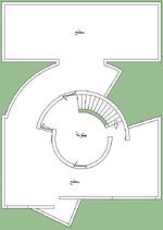 مخطط منزل كامل مع الواجهه 12*20