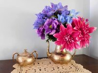 silver-tea-bouquet-flowers-teapot-doily.jpg
