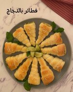 فطائـر اقمـاع الدجـاج