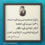 قبلة ضائعة ..لـ الشاعر حسب الشيخ جعفر