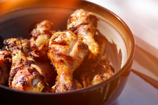 أفخاد الدجاج المقلية