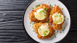 في 10 دقائق.. حضري صدور الدجاج الإيطالية المقرمشة