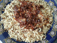 المجدرة بالأرز