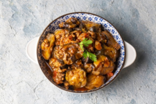 مسقعة باذنجان باللحم المفروم