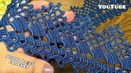 حواف كروشيه للمفارش