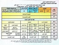 ▪️جدول الامتحانات الوزارية العامة (الدور الاول) للدراسة المهنية 2023 بعد تضمينه عطلة عيد الاضحى المبارك
