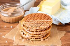 الكليجا الهولندية بالكراميل.