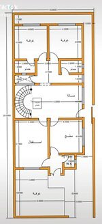 خارطة منزل مساحة250م