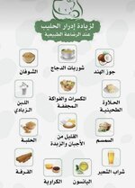 أطعمة لزيادة ادرار اللبن عند الام