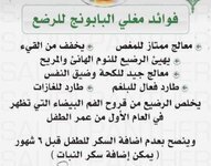 مغلي البابونج للأطفال الرضع