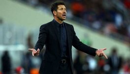 سيميوني يحدد شرط فوز أتلتيكو مدريد على إنتر ميلان وموقف جريزمان