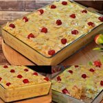 حلا طبقات البسكوت والفواكه