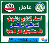 عاجل .. وزارة العمل تعلن عن اسماء الفائزين بالقروض وجبة (45)