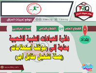 عاجل .. دائرة العيادات الطبية الشعبية بحاجة إلى (موظف استعلامات) بصفة تشغيل مقابل اجر