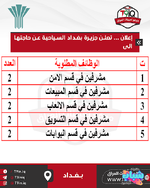 اعلان  فرص عمل في جزيرة بغداد السياحية-1.png