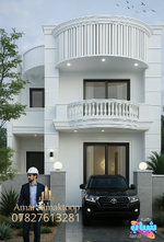 واجهة ٨ متر (٨*٢٠)متر
تصميم مهندس عمارالمكتوب 
العراق - الموصل 
#واجهات_منازل_عراقية