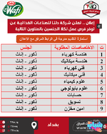 اعلان .. وظائف شاغرة لكلا الجنسين في شركة دلتا للصناعات الغذائية