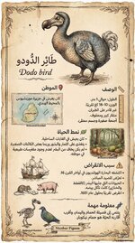 طائر الدُود ..تعتبر قصة انقراض طائر الدودو من القصص المحزنة في عالم الحيوان