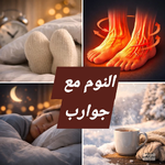🧦 هل النوم مع الجوارب مفيد في الشتاء؟