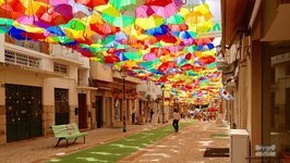 شارع المظلات - أنطاليا