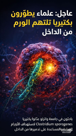 هل يمكن لبكتيريا أن تحارب السرطان من الداخل؟