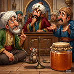 جحا وجرة العسل