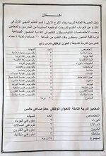 درجات وظيفية في قسم التعليم المهني / الكرخ الاولى