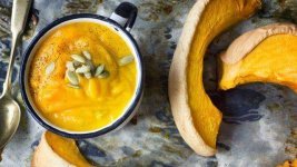 شوربة القرع المشوي