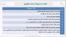 الصحة: الفئات المشمولة ابتداءً بالتطعيم بلقاح فيروس كورونا