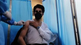 بالصور | بدء عملية التطعيم ضد فيروس كورونا في العراق للملاكات الطبية .... مدينة الطب / بغداد