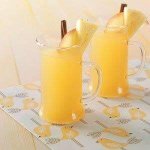 مشروب التفاح المنعش مع الأناناس