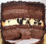 براوني الشوكلاته والنستله