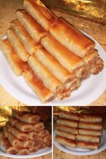 صوابع الجلاش الخطيره بالكنافه والمكسرات وبالقشطه