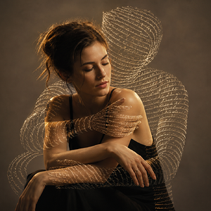 Typographic Embrace Portrait Starter
